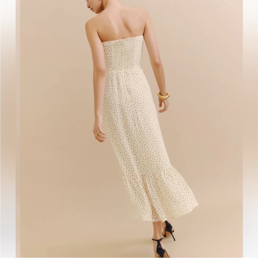 Reformation Arta Dress, Salt + Pepper - Picture 2 of 9